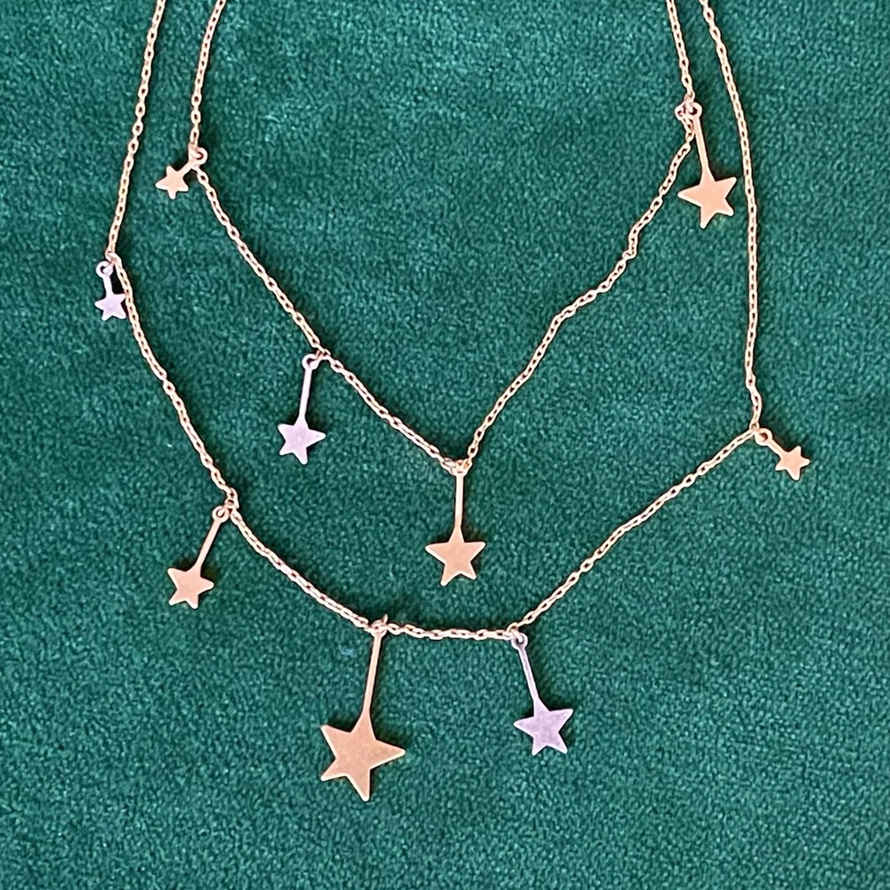Madewell | Stellar star layered necklace - Picture 7 of 10